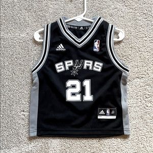 2T Adidas Spurs Duncan Jersey